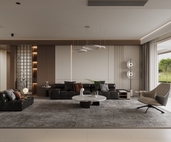 Modern A Living Room-ID:649022103