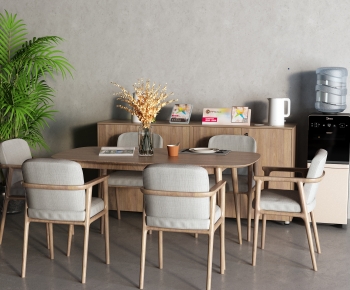 Modern Dining Table And Chairs-ID:571240906