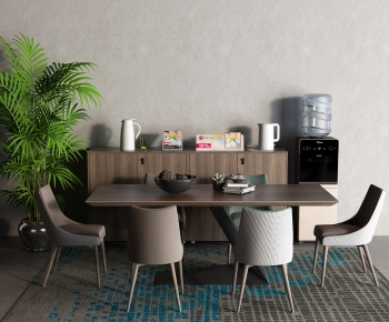 Modern Dining Table And Chairs-ID:251829631