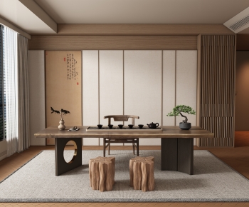 New Chinese Style Tea House-ID:449956895