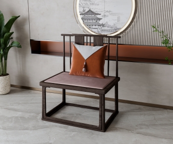 New Chinese Style Dining Chair-ID:128645909