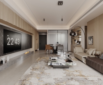 Modern A Living Room-ID:363690996