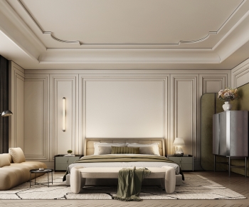 French Style Bedroom-ID:733342896