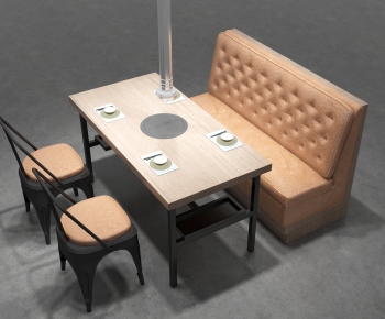 Modern Dining Table And Chairs-ID:611808062