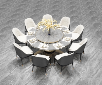 Modern Dining Table And Chairs-ID:836592914