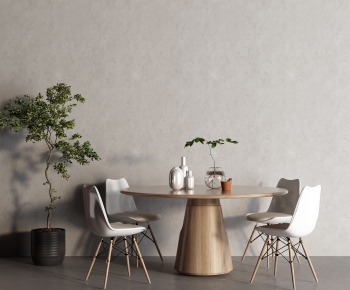 Modern Dining Table And Chairs-ID:420583969