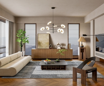 Modern A Living Room-ID:708229069