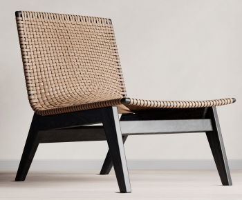 Wabi-sabi Style Lounge Chair-ID:372749098