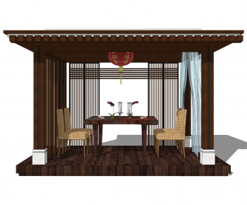 New Chinese Style Pavilion-ID:699577091