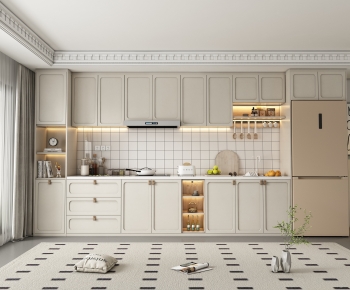 French Style Kitchen Cabinet-ID:964464901