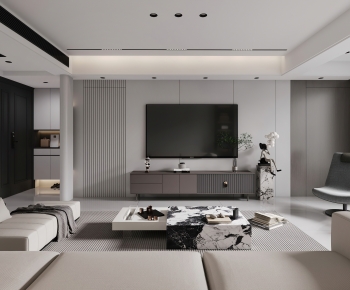 Modern A Living Room-ID:831110519