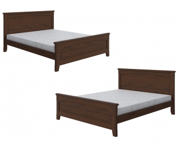 Nordic Style Double Bed-ID:822875023