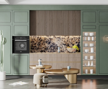 Simple European Style Kitchen Cabinet-ID:887628084