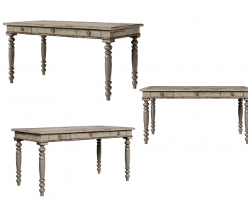 American Style Dining Table-ID:618613006
