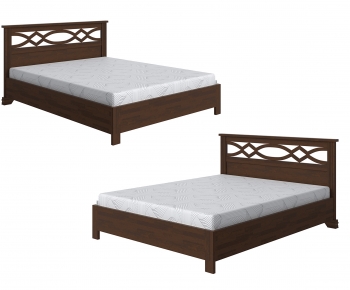 Nordic Style Double Bed-ID:914048913