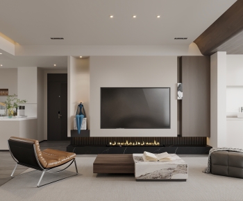 Modern A Living Room-ID:407537948