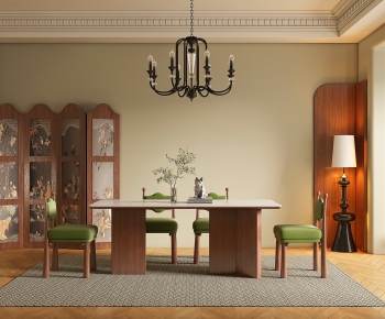 American Style Dining Room-ID:673070914