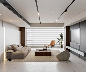 Modern A Living Room-ID:235346084