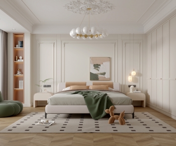French Style Bedroom-ID:127739916