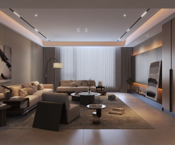 Modern A Living Room-ID:527471077
