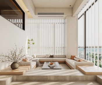 Wabi-sabi Style A Living Room-ID:363390924