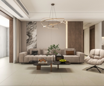 Modern A Living Room-ID:155307055