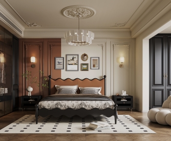 French Style Bedroom-ID:814306021