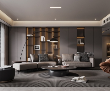 Modern A Living Room-ID:147597071