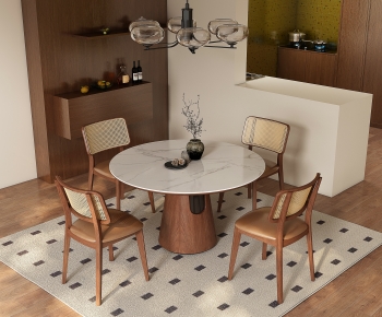Modern Dining Table And Chairs-ID:690505984