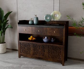 New Chinese Style Sideboard-ID:375376946