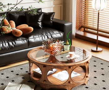 American Style Coffee Table-ID:985594031