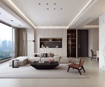 Modern A Living Room-ID:902084116