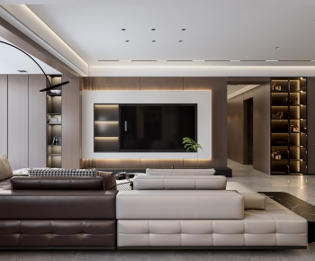 Modern A Living Room-ID:318411115