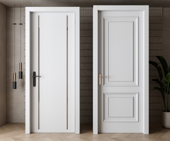 Simple European Style Single Door-ID:559520722