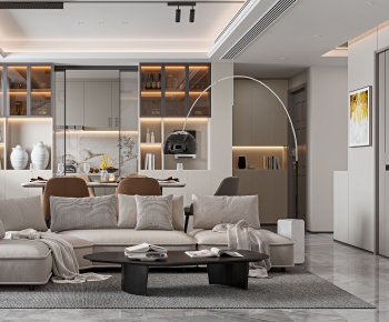 Modern A Living Room-ID:570414076