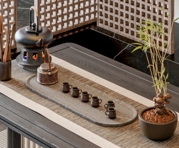 New Chinese Style Tea Set-ID:443412079
