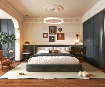 French Style Bedroom-ID:543090117