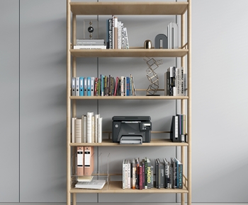 Modern Bookshelf-ID:286616097