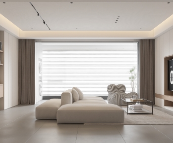 Modern A Living Room-ID:372905973