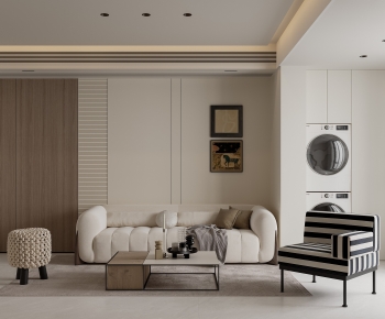 Modern A Living Room-ID:761590009