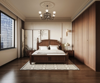 French Style Bedroom-ID:401747941