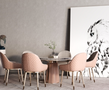 Modern Dining Table And Chairs-ID:595294002