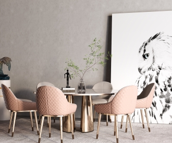 Modern Dining Table And Chairs-ID:944499025