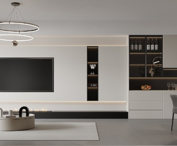 Modern A Living Room-ID:938426971