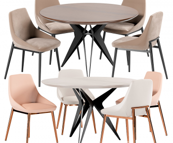 Modern Dining Table And Chairs-ID:770941973