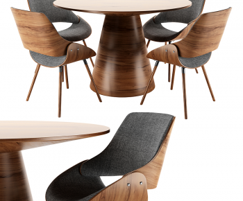 Modern Dining Table And Chairs-ID:342513082