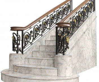 Simple European Style Staircase-ID:948299887