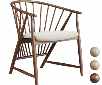 现代实木餐椅 圈椅-ID:428492074