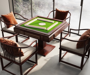New Chinese Style Mahjong Tables And Chairs-ID:139447936