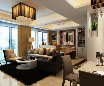 Post Modern Style A Living Room-ID:230510284